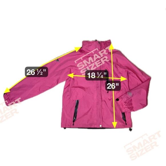 Columbia Women Medium Pink Titanium Omni-Tech Waterproof Seam-Sealed Jacket 1918 - Picture 2 of 15